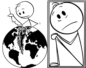 alone sewing world irrational thoughts