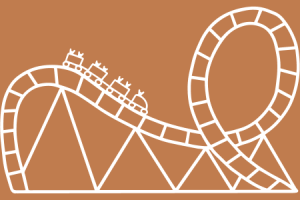 rollercoaster metaphor as a vivid way to describe my ADHD Smith Clinic