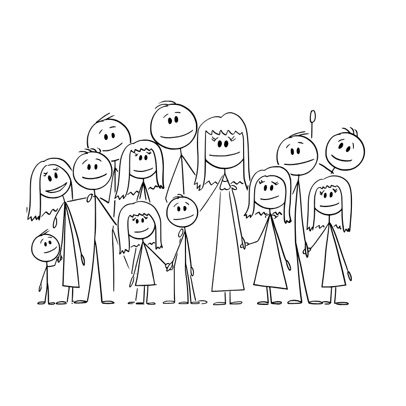 Many Various Cartoon Characters looking out at the view | toddlers family | Smith clinic ADHD
