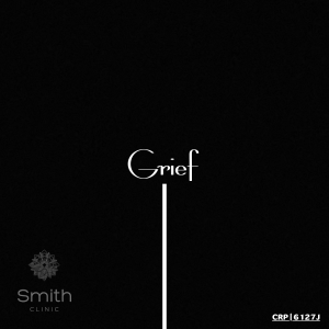 Grief in Black with one line white line down it | Smith Clinic