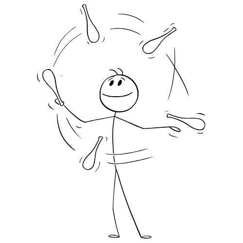 Build Skills | Juggling | cartoon Character | Smith Clinic 